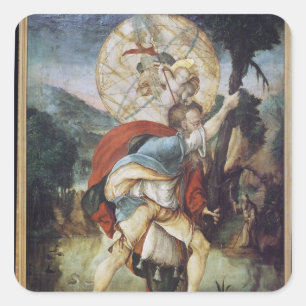 Adesivo Quadrado St Christopher