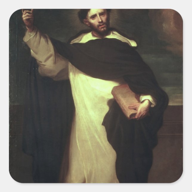 Adesivo Quadrado St Dominic (Frente)
