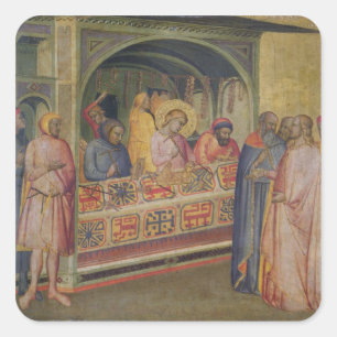 Adesivo Quadrado St. Eloi na oficina do Silversmith