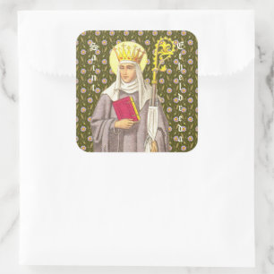 Adesivo Quadrado St. Etheldreda (Audrey) (P 003)