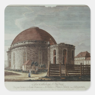 Adesivo Quadrado St. Hedwig, catedral, Berlim
