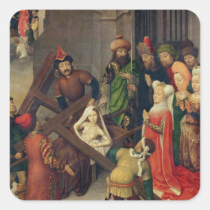 Adesivo Quadrado St Helena e o milagre da cruz verdadeira