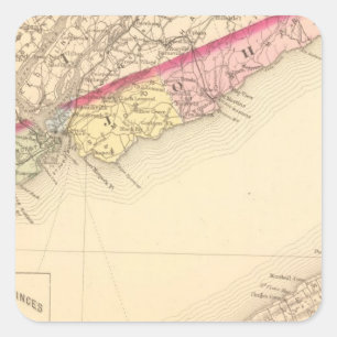 Adesivo Quadrado St John Co, N.B.
