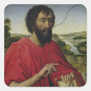 Adesivo Quadrado St John o baptista 2