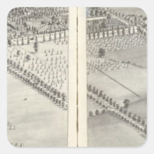 Adesivo Quadrado St Louis, Missouri 12