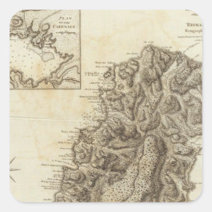 Adesivo Quadrado St Lucia