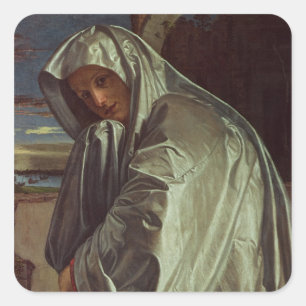 Adesivo Quadrado St Mary Magdalene que aproxima o Sepulchre