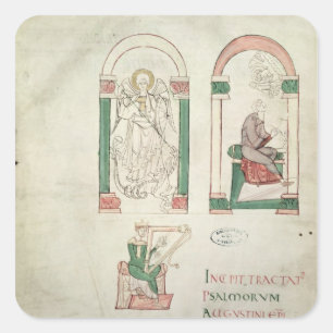 Adesivo Quadrado St Michael, St Augustine e St David