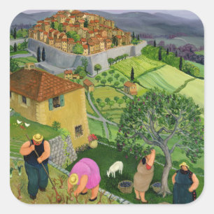Adesivo Quadrado St Paul de Vence