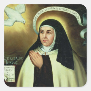 Adesivo Quadrado St Theresa de Avila 1570