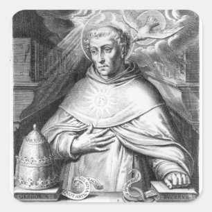 Adesivo Quadrado St Thomas Aquinas