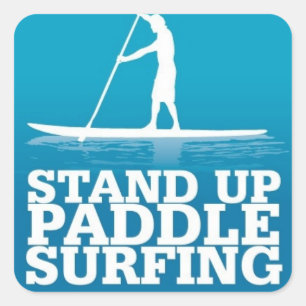 Adesivo Quadrado stand up paddle
