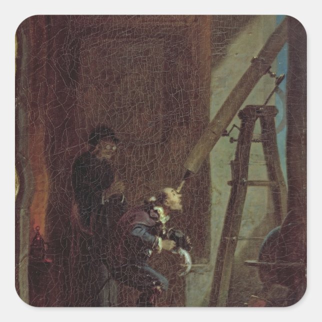 Adesivo Quadrado Stargazer, c.1863 (Frente)