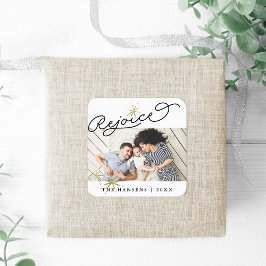 Adesivo Quadrado Starred Rejoice | Foto de Férias