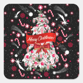 Adesivo Quadrado Starry Night