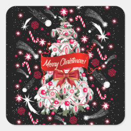 Adesivo Quadrado Starry Night