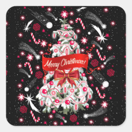 Adesivo Quadrado Starry Night