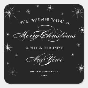 ADESIVO QUADRADO STARRY NIGHT VARREDURAS DE FÉRIAS