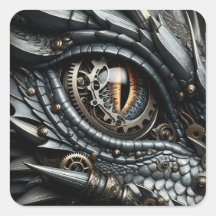 Steampunk Dragon Olho Fechado Ai Art