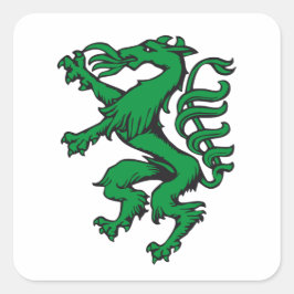 Adesivo Quadrado Steiermark Wappen Österreich Panther