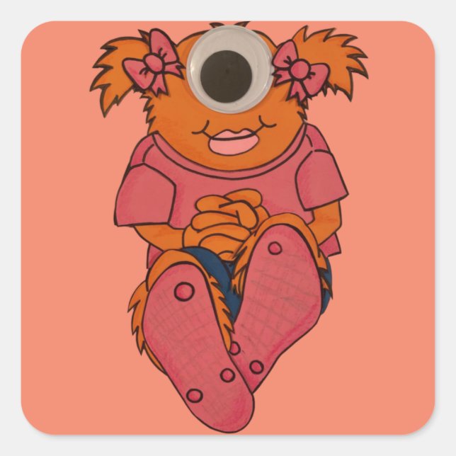 Adesivo Quadrado Stella Stickers (Frente)