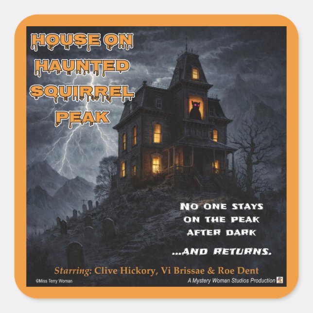 Adesivo Quadrado Sticker (Frente)