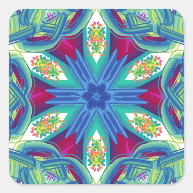 Adesivo Quadrado Sticker (Frente)