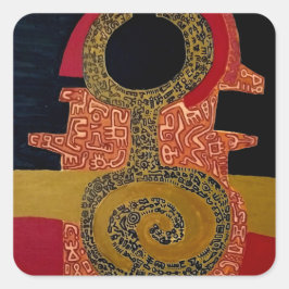 Adesivo Quadrado Sticker