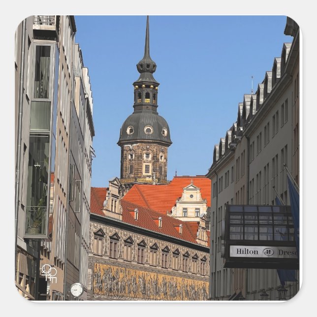 Adesivo Quadrado Sticker (Frente)