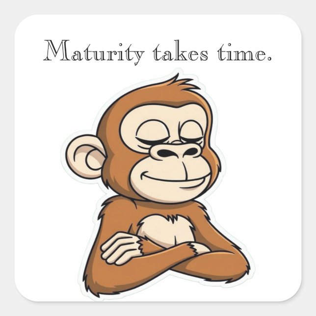 Adesivo Quadrado Sticker (Frente)