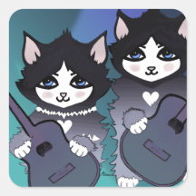 Sticker de Guitars Blues