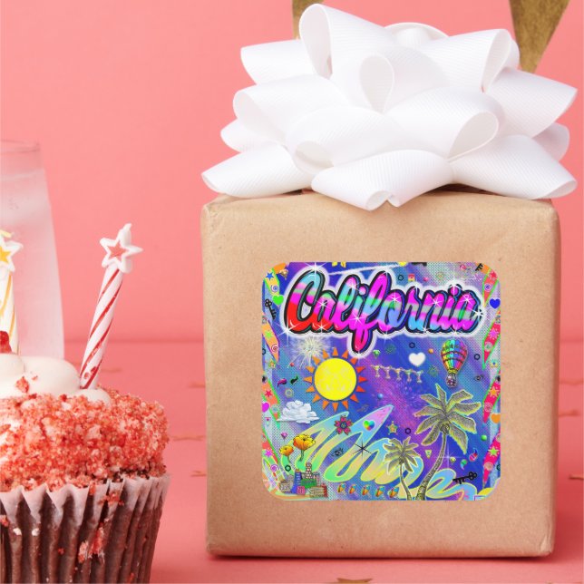 Adesivo Quadrado Sticker Nu Era (Festa)