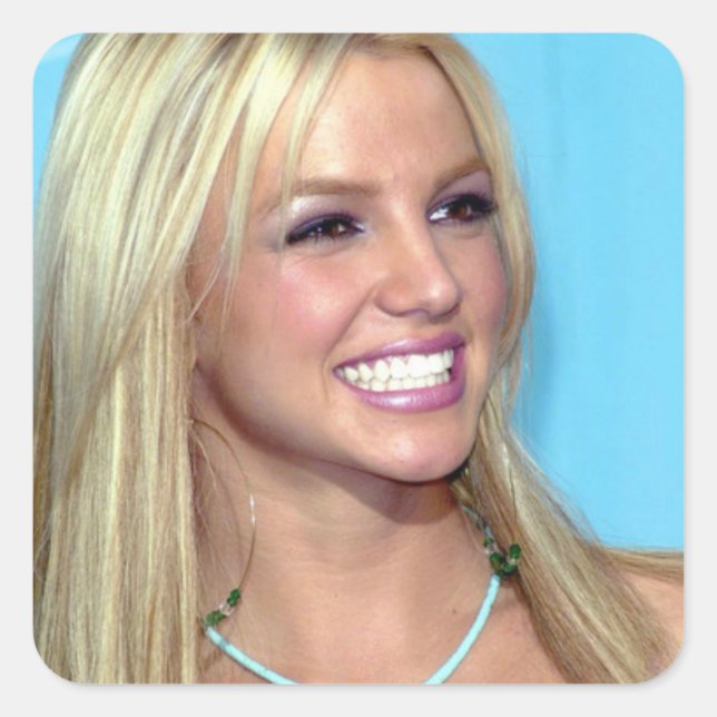 Adesivo Quadrado Sticker Perfect Smile (Frente)