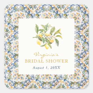 Adesivo Quadrado Sticker quadrado italiano