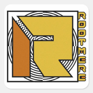Adesivo Quadrado Sticker, Rootmere Music