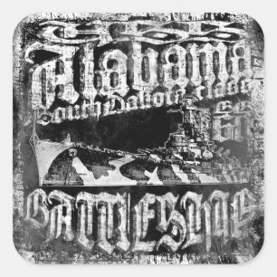 Adesivo Quadrado Sticker Sticker Square Alabama Square