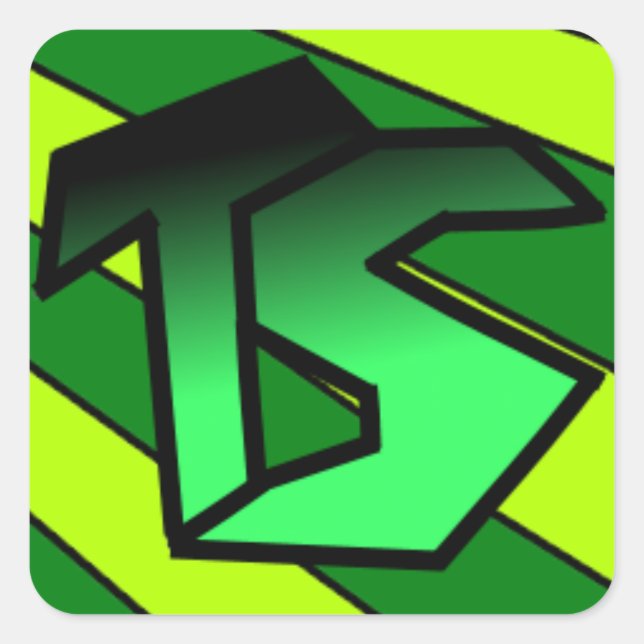 Adesivo Quadrado Sticker TSteinz (Frente)