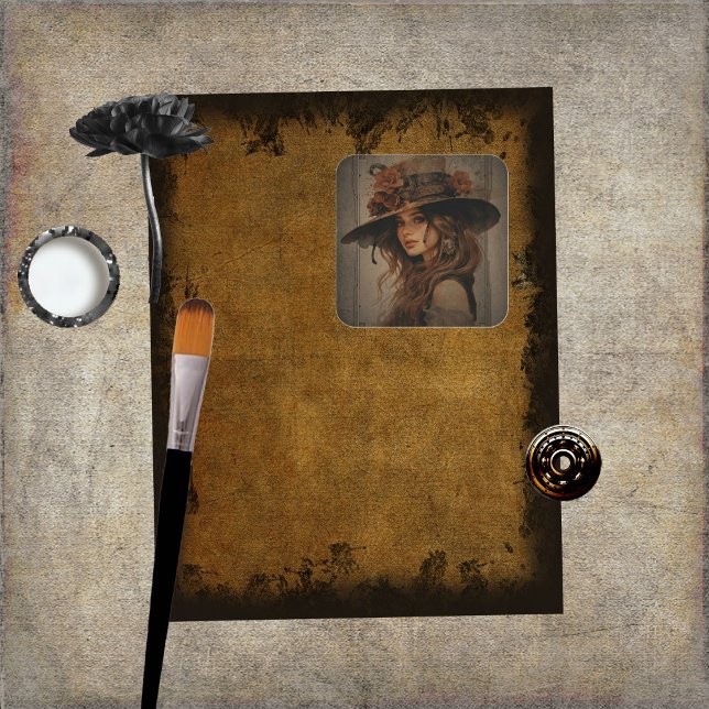 Adesivo Quadrado Stickers (Criador carregado)