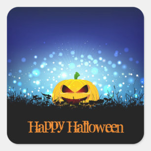 Adesivo Quadrado Stickers Halloween