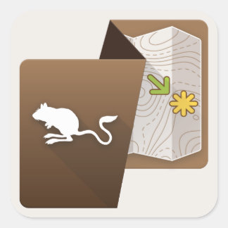 Adesivo Quadrado Stickers - Parque Nacional Canyonlands