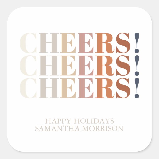 Adesivo Quadrado Stickers Quadrados (Frente)