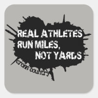 Stickers Runner Cross Country