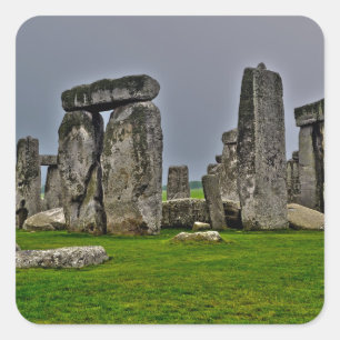 Adesivo Quadrado Stonehenge Antigo Local Histórico do Poder