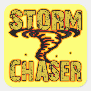 Adesivo Quadrado Storm Chaser