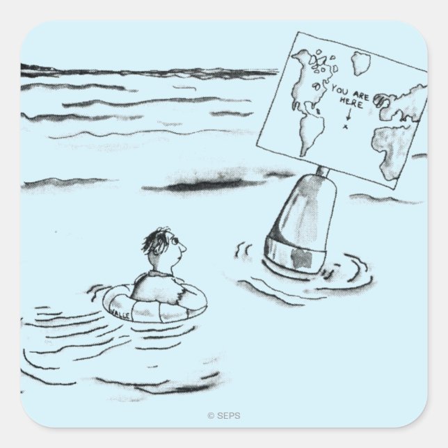 Adesivo Quadrado Straned (Frente)