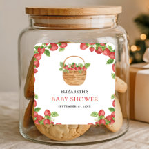 Strawberry Basket Berry Sweet Chá de fraldas