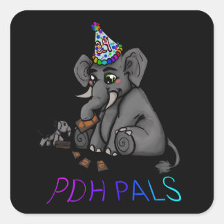 Adesivo Quadrado Stream Francis 24 horas