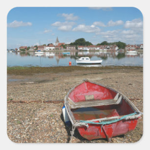 Adesivo Quadrado Stuning Bosham Harbor Inglaterra