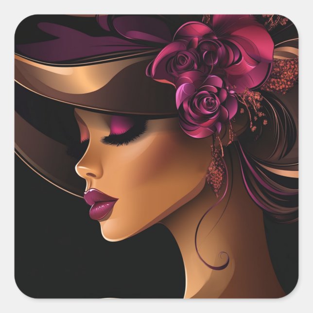 ADESIVO QUADRADO SUA CROWN #11 (Frente)