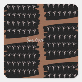 Adesivo Quadrado Sua dança